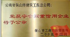 荣誉展示一